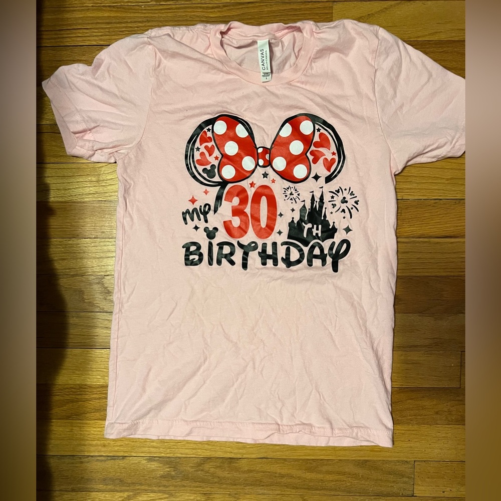 30th bday Disney Shirt